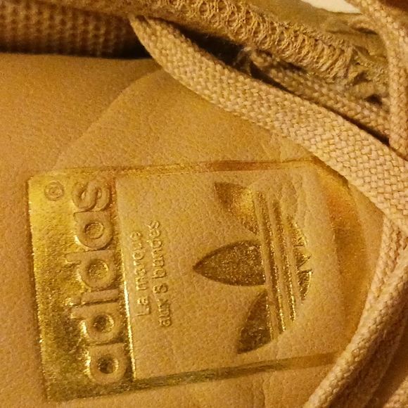 RARE🔥 Adidas Pro Model Khaki Brown Leather Vintage Basketball Sz 9 Men's Shoes - Picture 5 of 8